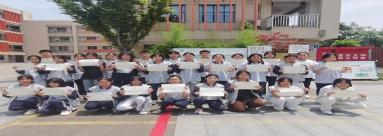 初二年级书法获奖学生