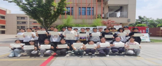 初三年级书法获奖学生